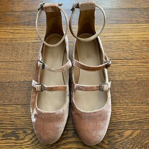 Madewell Velvet Flats